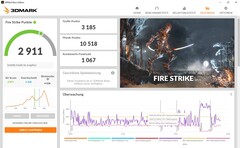 3DMark Fire Strike (питание от батареи)