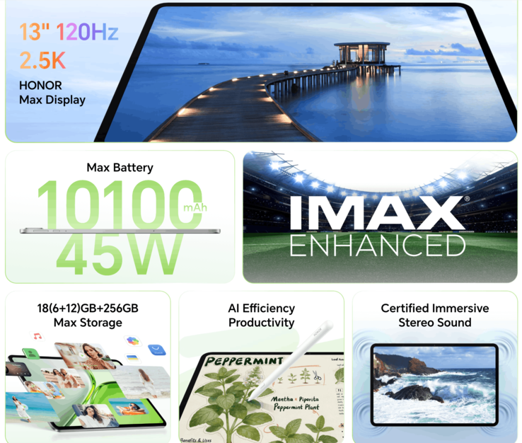 Основные особенности и технические характеристики Honor Pad X9b Max