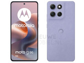 Moto G86 несколько отличается от Moto G85 в плане дизайна. (Источник изображения: via Nieuwe Mobiel)