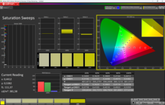 Калибровка насыщенности CalMAN