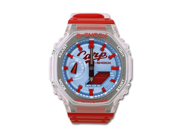 2026 Casio G-Shock x Hiroshima Toyo Carp GA-2100X. (Источник изображения: магазин Hiroshima Toyo Carp)