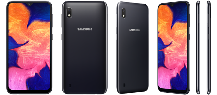 Samsung Galaxy A10 доступен в чёрном, синем и красном цветах (Изображение: itc.ua)