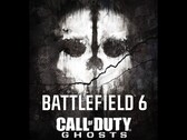 Иллюстрация Call of Duty: Ghosts с логотипом Battlefield 6 (Источник изображения: Activision, EA с правками)