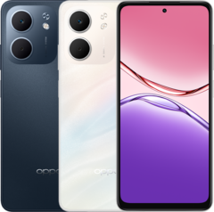 Смартфон Oppo A5x 5G выпускается в полуночно-синем и лазерно-белом цветовых вариантах (Источник изображения: Oppo)