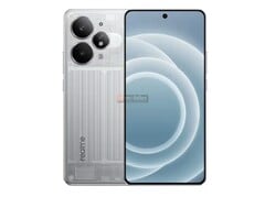 По слухам, Realme 15 Pro будет иметь потрясающую серебристую заднюю панель в качестве одного из вариантов расцветки. (Источник изображения: 91mobiles)