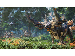 Скриншот из игры Light of Motiram, на котором изображен один из механималов. (Источник изображения: Steam)