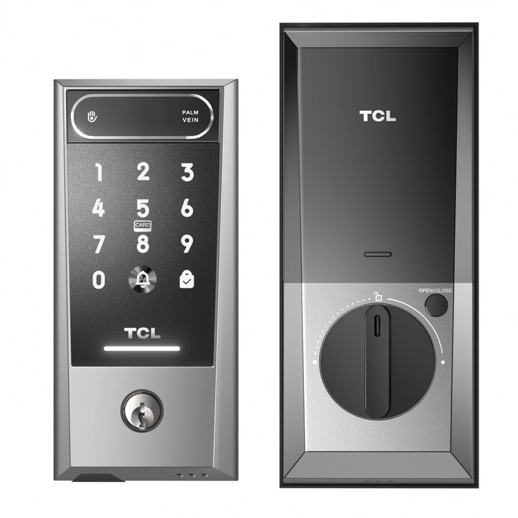 TCL D2 Pro Palm Vein Digital Smart Door Lock с клавиатурой. (Источник изображения: TCL)