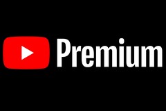 Логотип YouTube Premium - платная подписка, убирающая рекламу и открывающая другие возможности