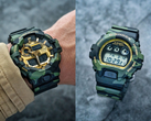 Часы Casio G-Shock GA-700CMG-3AER (слева) и DW-6900CMG-3ER (справа).