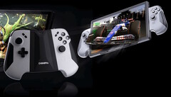 Портативные контроллеры для игровых ПК Digiera HoloMax можно отсоединять и использовать по беспроводной связи для игр на 3D-экране без очков. (Источник изображения: Digiera)
