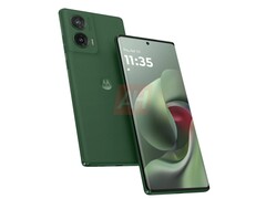 Неофициальное изображение Moto G96 5G в цвете Greener Pastures. (Источник изображения: Android Headlines)