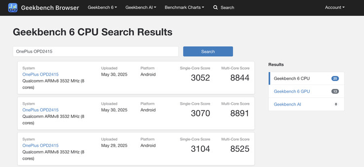 (Источник изображения: Geekbench)