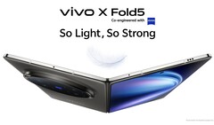 Складной смартфон Vivo X Fold5 теперь доступен для покупки в Индии (Источник изображения: Vivo)