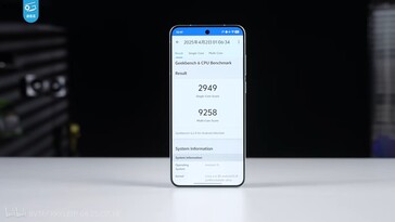 Dimensity 9400+ в Geekbench.