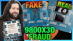 CPU SCAM AMD Ryzen 9800X3D Подделки Мошенничество