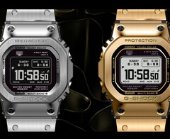 Слева направо (на фото) представлены модели Casio GMW-BZ5000D-1 и GMW-BZ5000GD-9. (Источник изображения: Great G-Shock World)