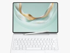 Huawei MatePad Pro 12,2&#039;&#039; (2025) поставляется в комплекте с чехлом-клавиатурой, но стилус нужно приобретать отдельно. (Источник изображения: Huawei)