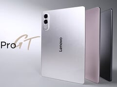 Xiaoxin Pro GT будет доступен в трех цветах. На фото: варианты расцветки вкладки. (Источник изображения: Lenovo)