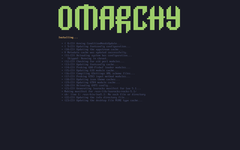 Omarchy 3.7.0 Linux для геймеров теперь доступен