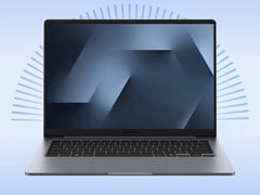Стоимость Galaxy Book 6 начинается от 799 долларов. На фотографии: вид ноутбука спереди.