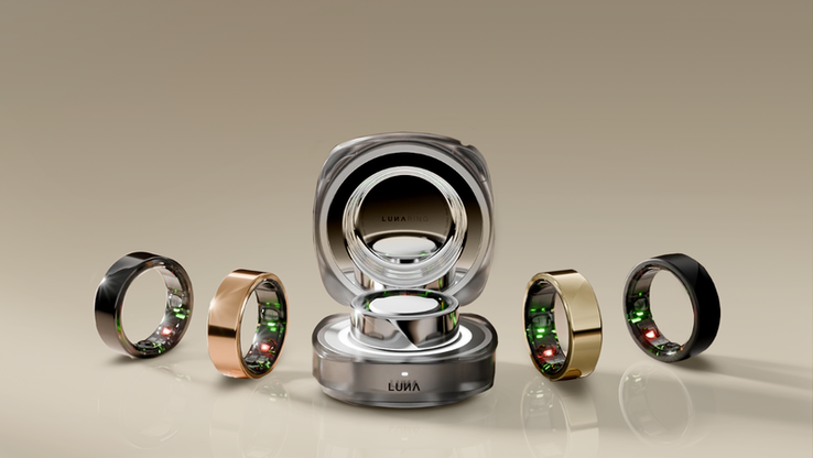 Новое кольцо Luna Ring в зарядном устройстве Surge Charger. (Источник: Luna)