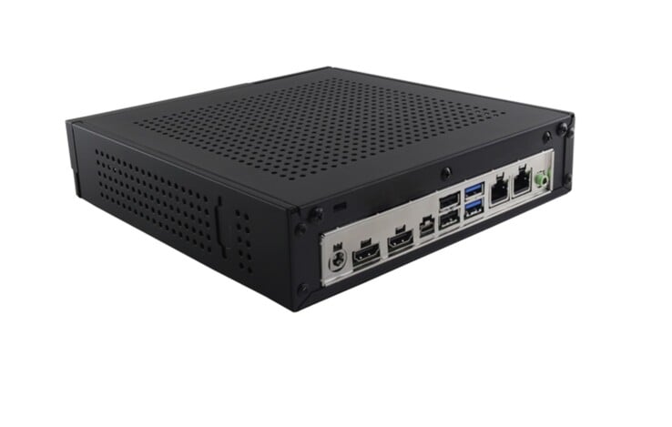 Мини-ПК MT-N150 оснащён обширным набором портов, включая два порта Ethernet 1G и опциональную поддержку 4G LTE.