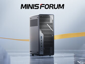 Minisforum MS-02 Ultra спереди. (Источник изображения: Minisforum - отредактировано)