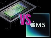 RTX Spark от Nvidia против M5 Pro от Apple (на фото — чип семейства M5).