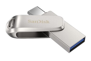 Флешка SanDisk Ultra Dual Drive Luxe USB-C на 1 TБ (Источник: WD)
