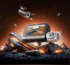 Видеокамера 70mai 4K T800 оснащена двойной записью в формате 4k для переднего и заднего вида (Источник изображения: 70mai)