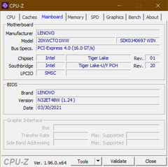 CPU-Z Mainboard