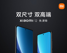 Xiaomi 12 Pro и Xiaomi 12 (Изображение: Weibo)