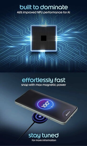 Официальный тизер смартфона Motorola Edge 70 Max.