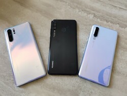 Участники обзора: Huawei P30 Pro, Huawei P30 Lite, Huawei P30.