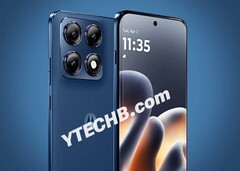 Motorola Edge 70 Pro будет доступен в разных цветах, включая синий.