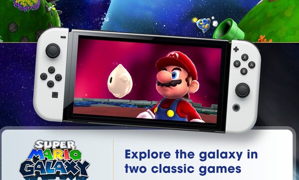 Игры Super Mario Galaxy и Super Mario Galaxy 2 будут выпущены для оригинальной Switch и Switch 2. (Источник изображения: Nintendo)