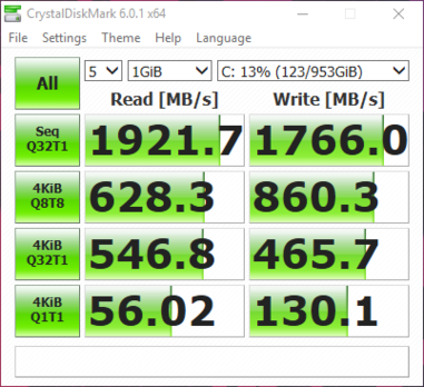 CrystalDiskMark 6.0.1