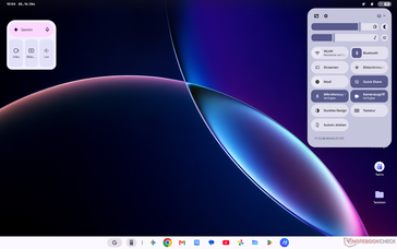 Быстрые настройки Googlebook OS