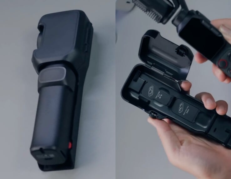 Osmo Pocke 4 не поставляется с чехлом, который полностью защищает камеру.