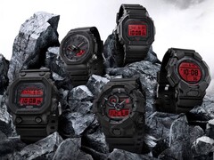 Casio запустит в продажу в Европе часы Black и Bold Red (на фото). (Источник изображения: Casio)