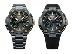 Слева направо (на фото) - Casio MRG-B2000BG-3AJR и MRG-B2000RG-3AJR. (Источник изображения: Great G-Shock World)