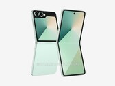 Неофициальный рендер грядущего Galaxy Z Flip7. (Источник изображения: OnLeaks и SammyGuru)