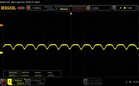 Пульсации ШИМ, яркость 25%