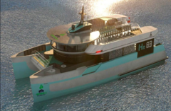 Электросиловые установки Green Navy обеспечивают дальность хода 300 км при скорости 8,3 узла, что составляет примерно 36 часов плавания. (Источник: Green Navy)