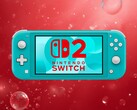 Switch Lite на фото с логотипом Nintendo Switch 2 (Источник изображения: Nintendo of America с правками)