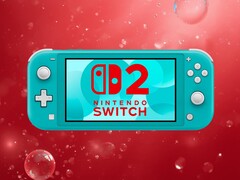Switch Lite на фото с логотипом Nintendo Switch 2 (Источник изображения: Nintendo of America с правками)