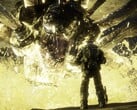 Маркус Феникс столкнулся с одним из боссов в Gears of War. (Источник изображения: Steam)