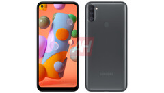 Вот как может выглядеть Samsung Galaxy A11. (Источник: AndroidHeadlines)