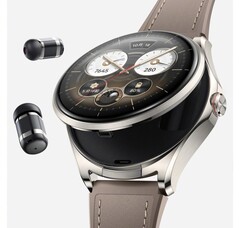 Часы Huawei Watch Buds 2 (на фото) появятся в Китае 20 апреля.