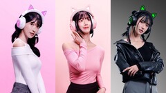 Компания Razer выпускает две новые версии своей гарнитуры с котиком (Источник изображения: Razer)